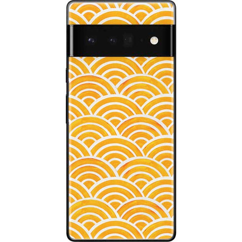 Cat Coq Japanese Wave Google Pixel 6 Pro Skin